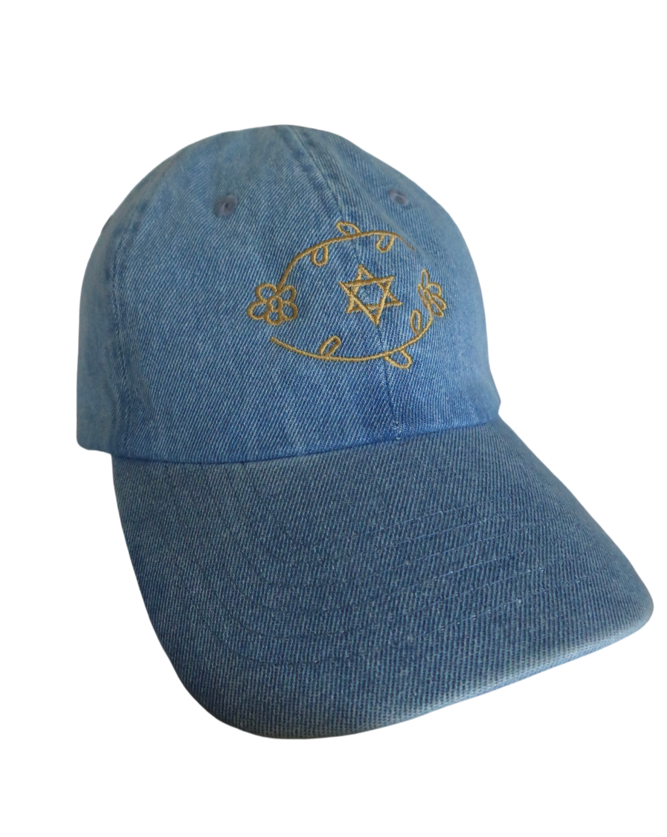 Magen David Denim Hat