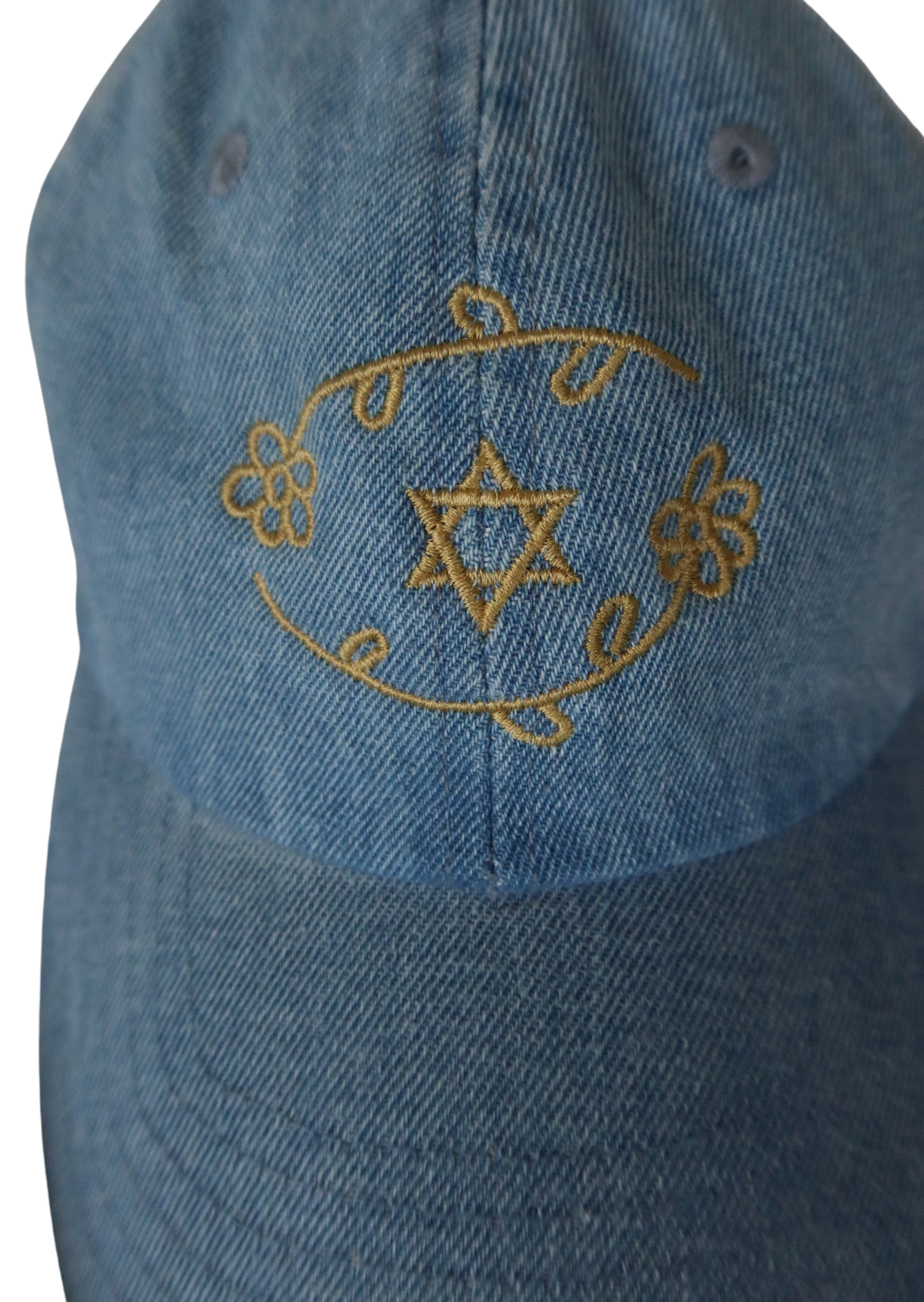 Magen David Denim Hat