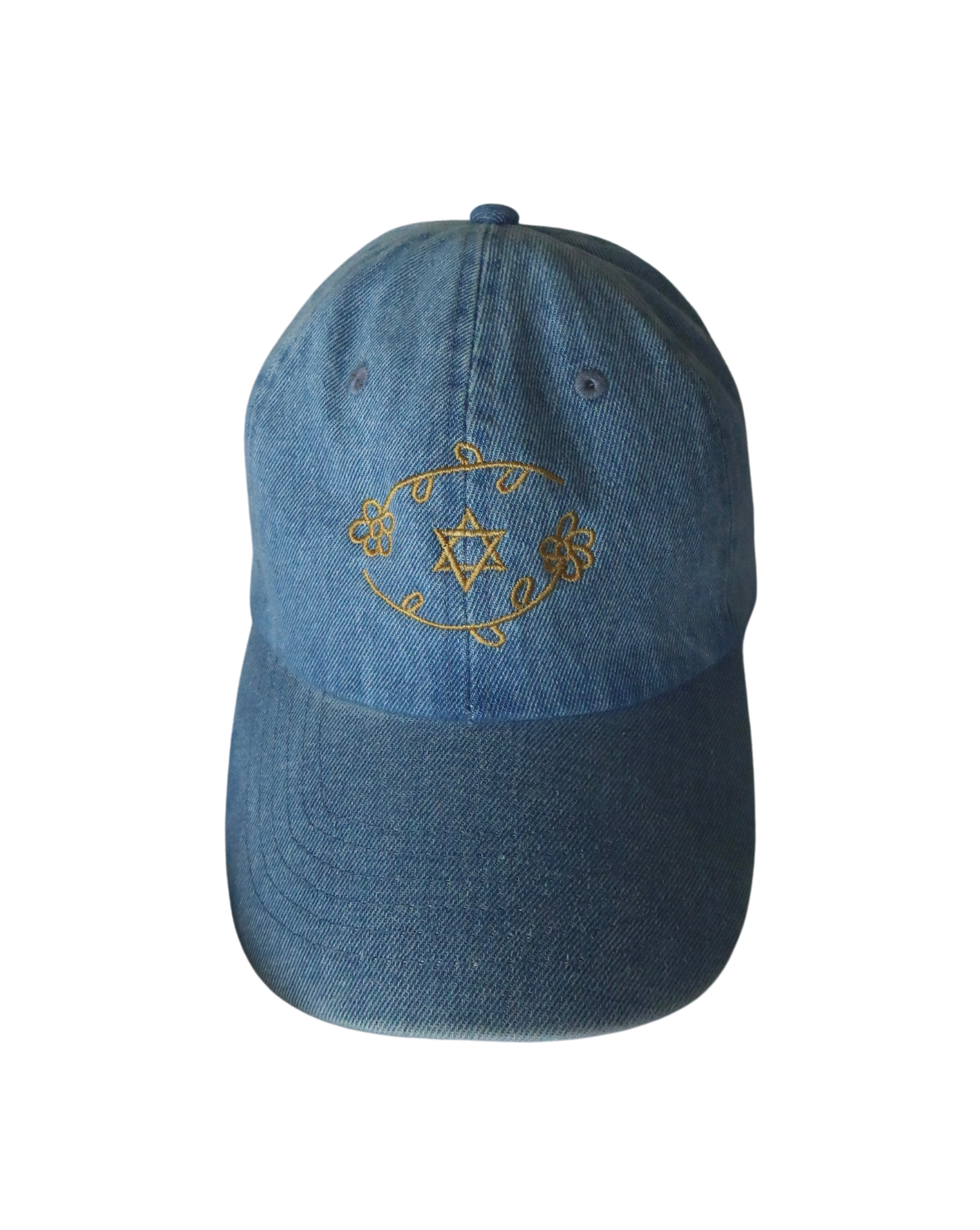 Magen David Denim Hat