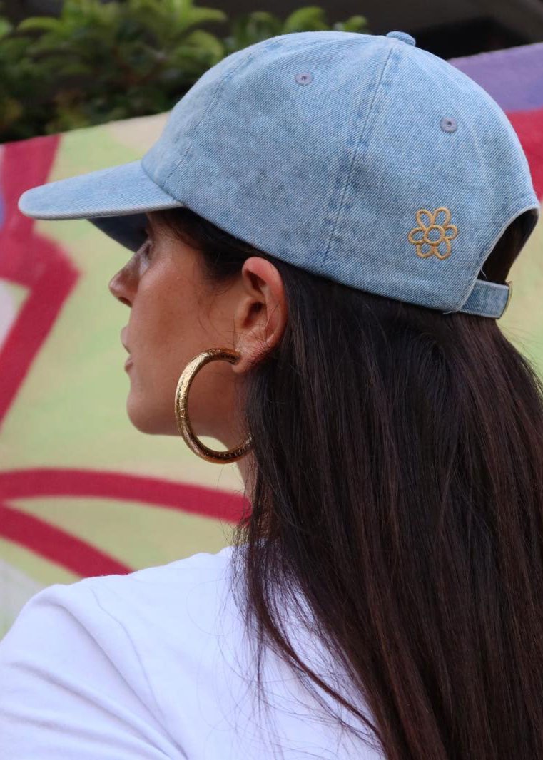 Magen David Denim Hat